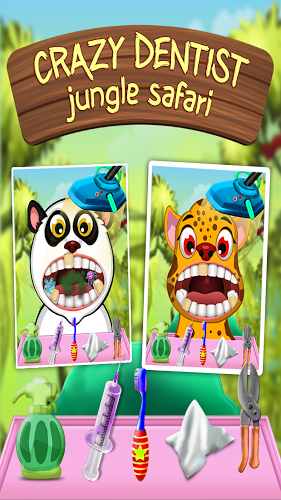 Crazy Dentist jungle safari截图1