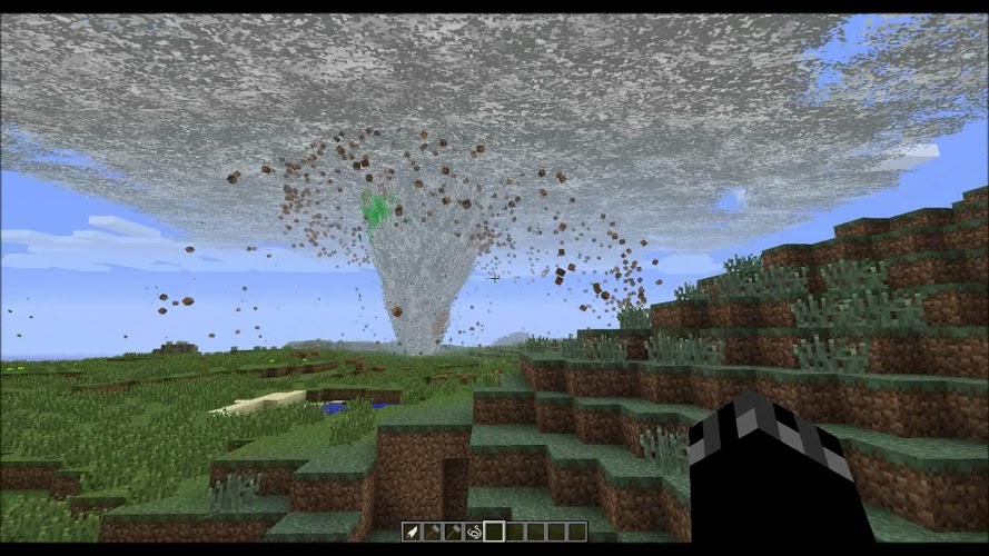 Tornado mod for MCPE截图2