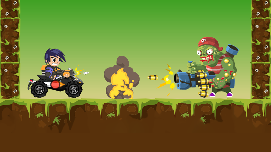 Super Slug Attack Zombies截图4