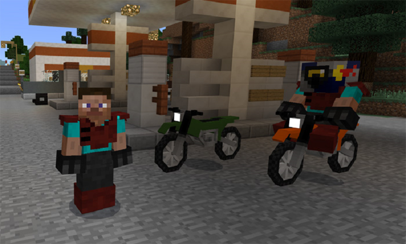 Dirt Bike Mod for MCPE截图2