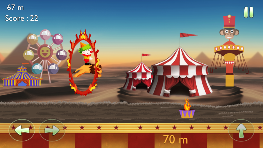 Circus Lion Ring Jump截图5