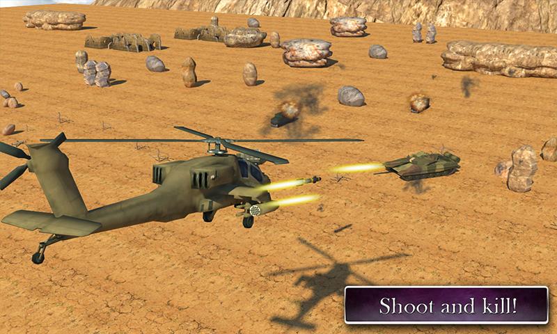 Helicopter War: Enemy Base截图3