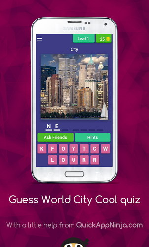 Guess World City Cool quiz截图1