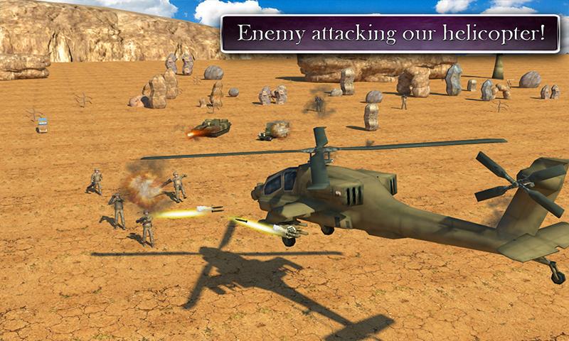 Helicopter War: Enemy Base截图1