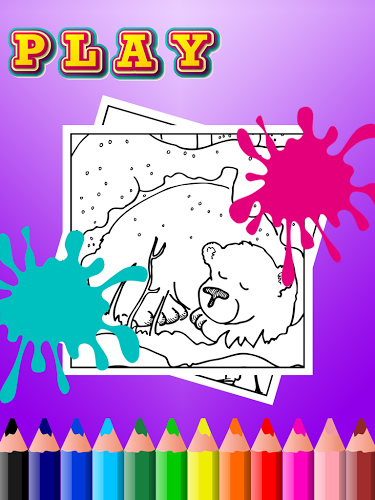 Magic Bears Coloring Game截图2