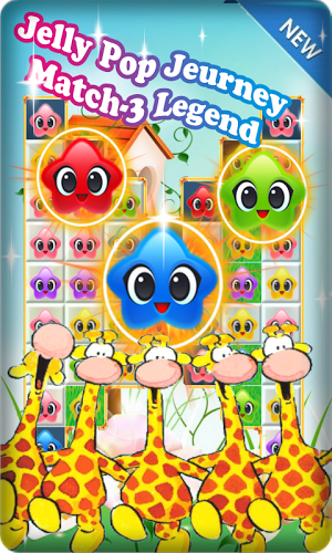 Gems Jelly Pop Journey Match-3截图4