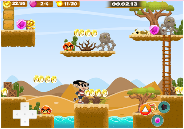 Mr Pean jungle amazing run截图4