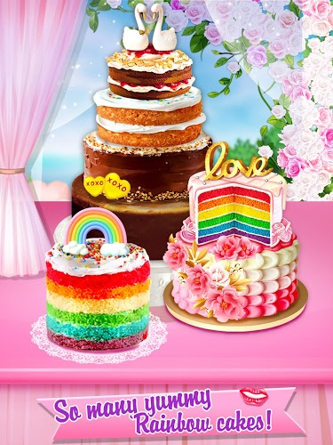 Wedding Rainbow Cake截图1