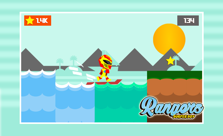 Surfer Rangers Dino Charge截图3