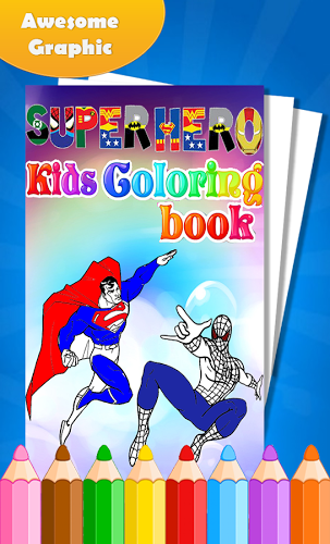 super hero coloring spider boy截图2