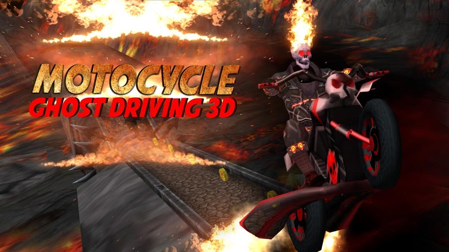 Motocycle Ghost Driving 3D截图1