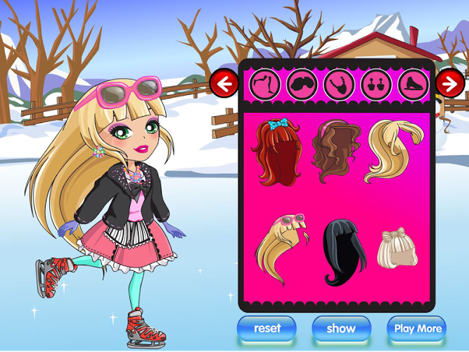 Dressup A Princess Skating截图4