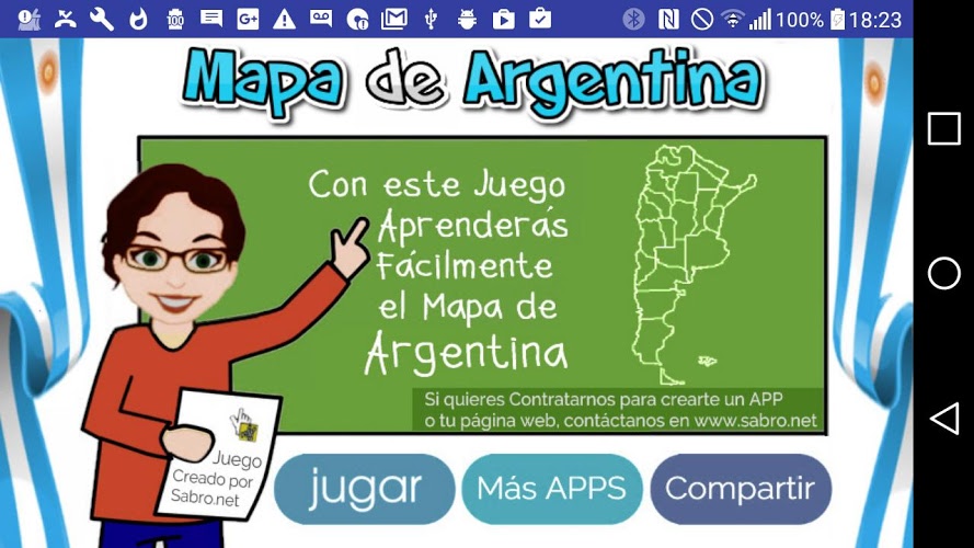 Juego del Mapa de Argentina截图1