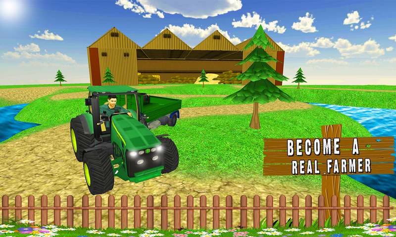 Farm Tractor Transportation 3D截图5