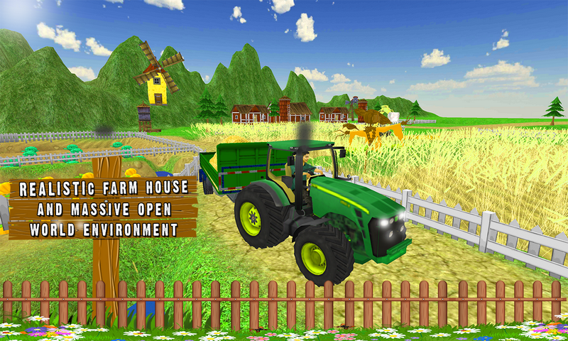 Farm Tractor Transportation 3D截图2