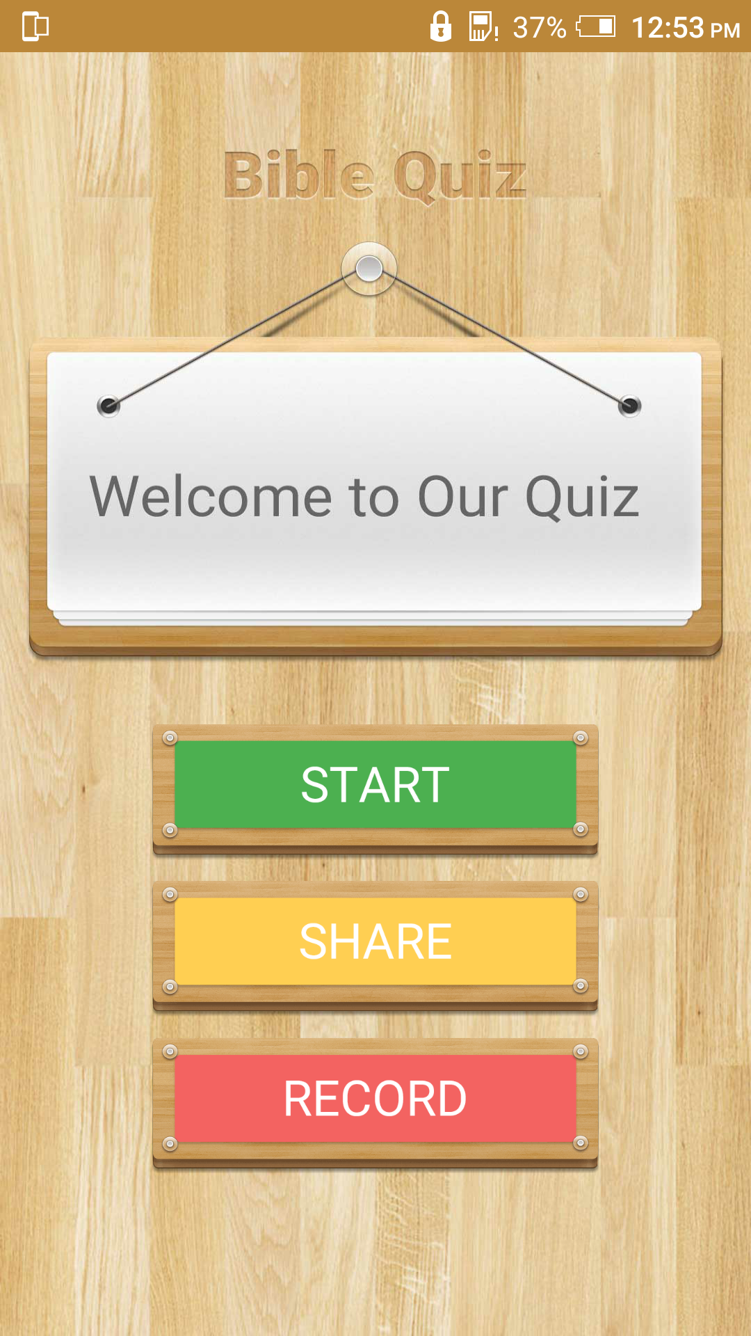 Bible Quiz - Religious Game截图2