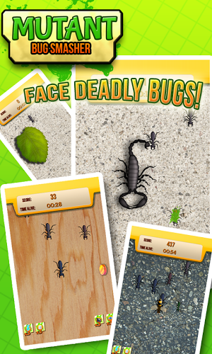 Ant Smasher Tap Bugs Free截图2