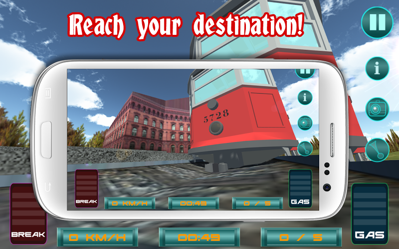 Rus Tram Tour 3D截图1