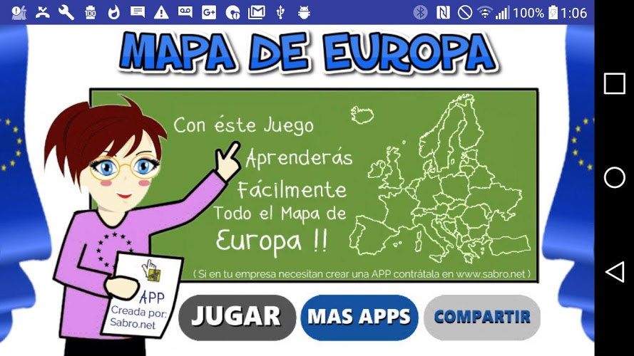 Juego del Mapa de Europa截图4