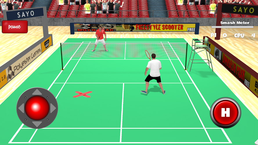 Badminton Games Free 2017 3D截图4