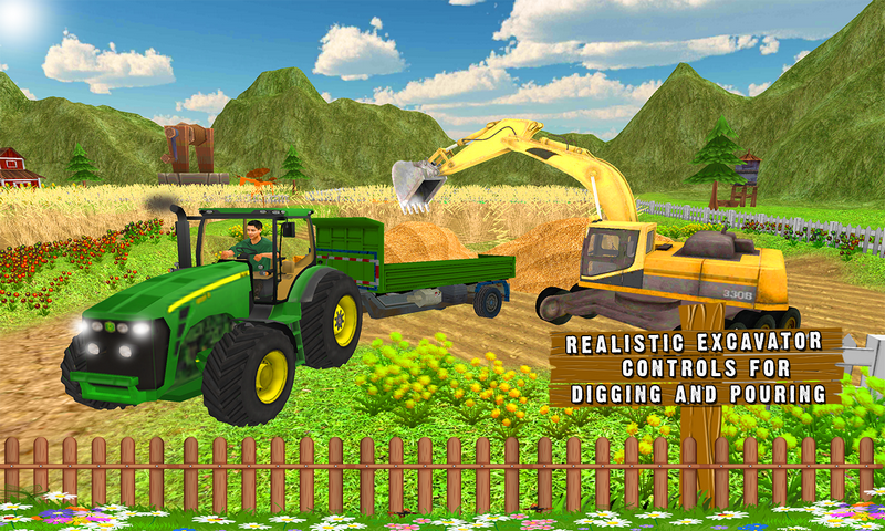 Farm Tractor Transportation 3D截图1