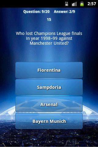 Champions Football League Quiz截图2