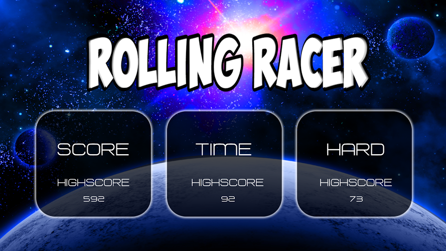 Space 4D : Rolling Racer截图2