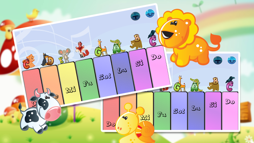 Piano Animals - Kid’s Piano截图1