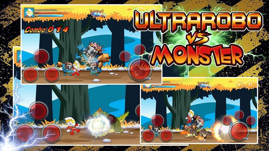 Ultra robo fight Monster Man截图1