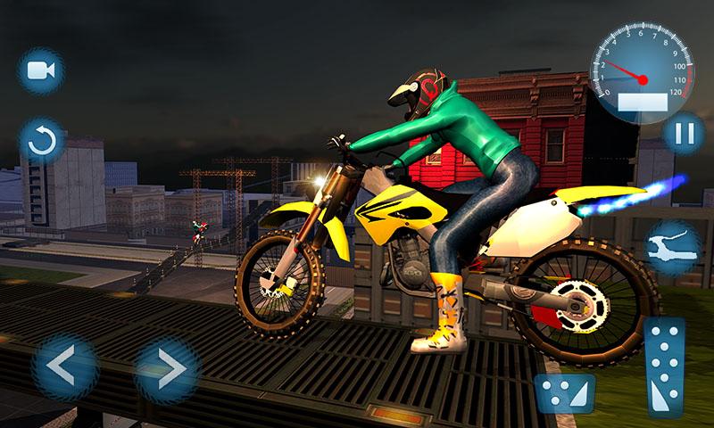 City Rooftop Bike Stunt Rider截图5