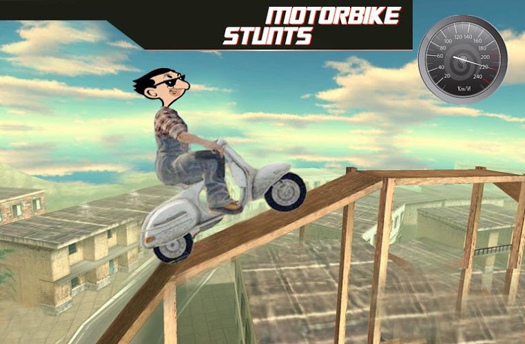 MR BEAN MOTORCYCLE RACING截图1