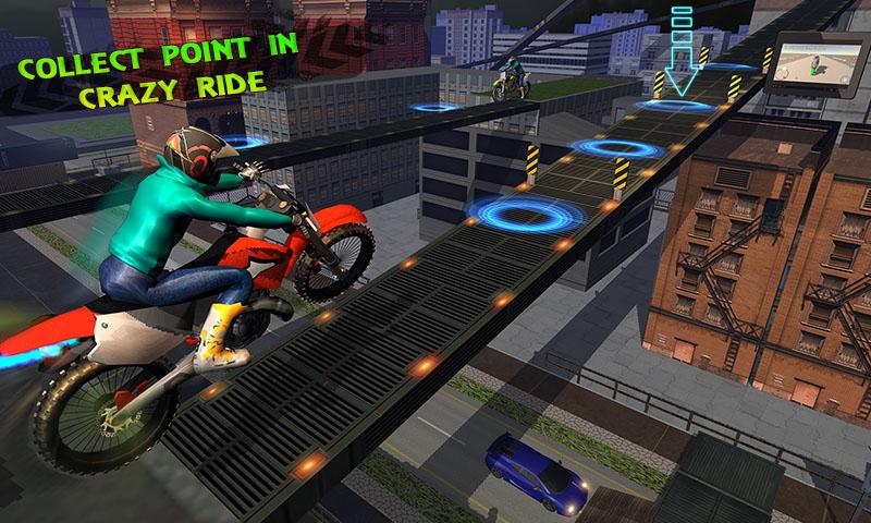 City Rooftop Bike Stunt Rider截图3