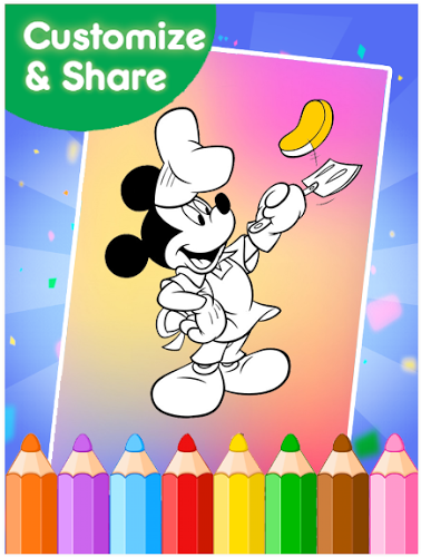 How to color Mickey mouse截图3