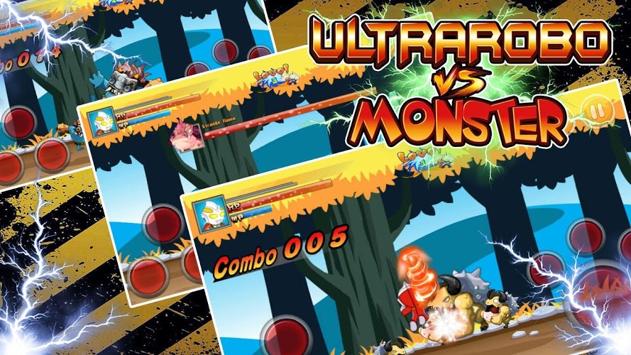 Ultra robo fight Monster Man截图2