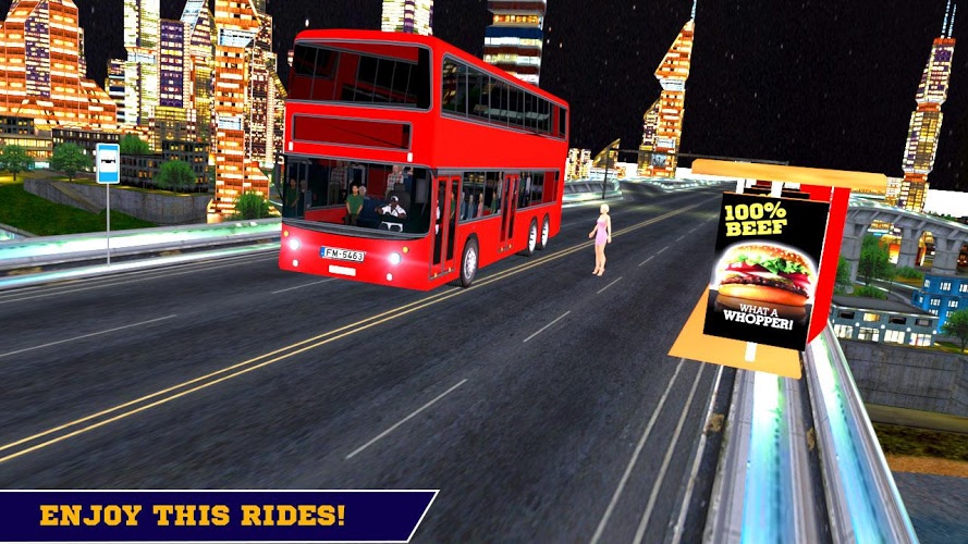 City bus drive simulator 2017截图2