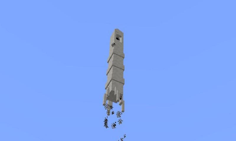 Mine Rocket Addon for MCPE截图2