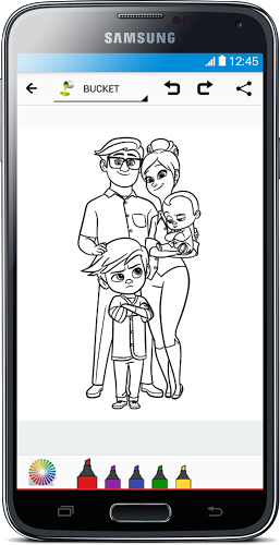 Coloring Book for Baby Boss 2截图3