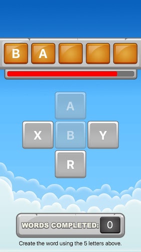 Five Letters-puzzle game截图2