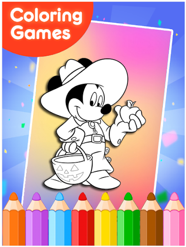 How to color Mickey mouse截图1