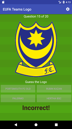 European teams logo Quiz截图3