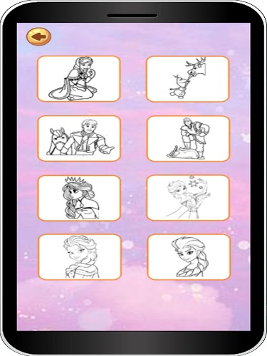 How To Color Princess Game截图5