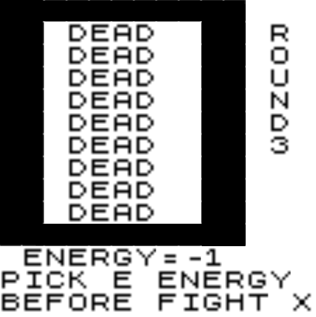 ZX81 DUNGEON MAZE截图2