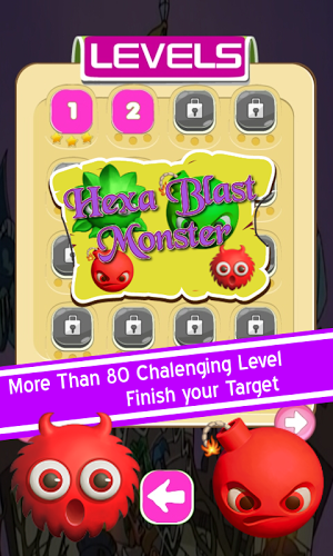 Hexa Blast Monster Link-Puzzle截图4