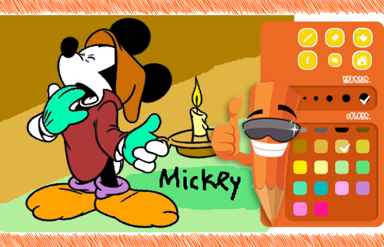 Coloring Book of Mickey Little截图3