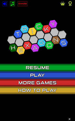 Tricky Hexagons截图1