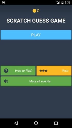 SCRATCH GUESS APP截图1