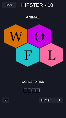 Make Hexa Word Puzzle截图5