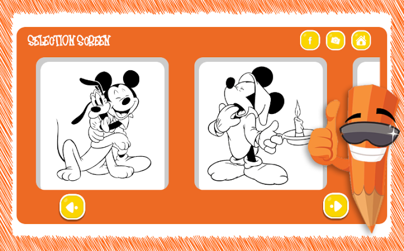 Coloring Book of Mickey Little截图5