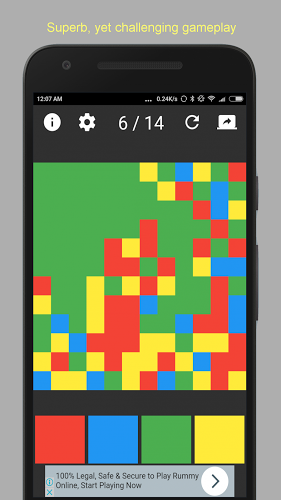 Grid - Color Puzzle Game截图5