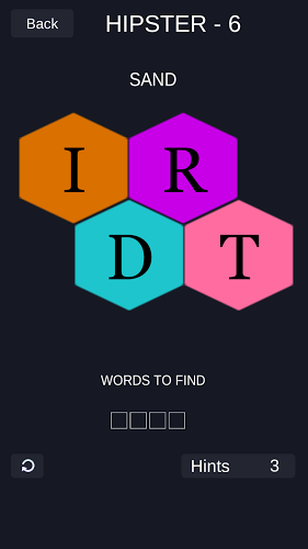 Make Hexa Word Puzzle截图2